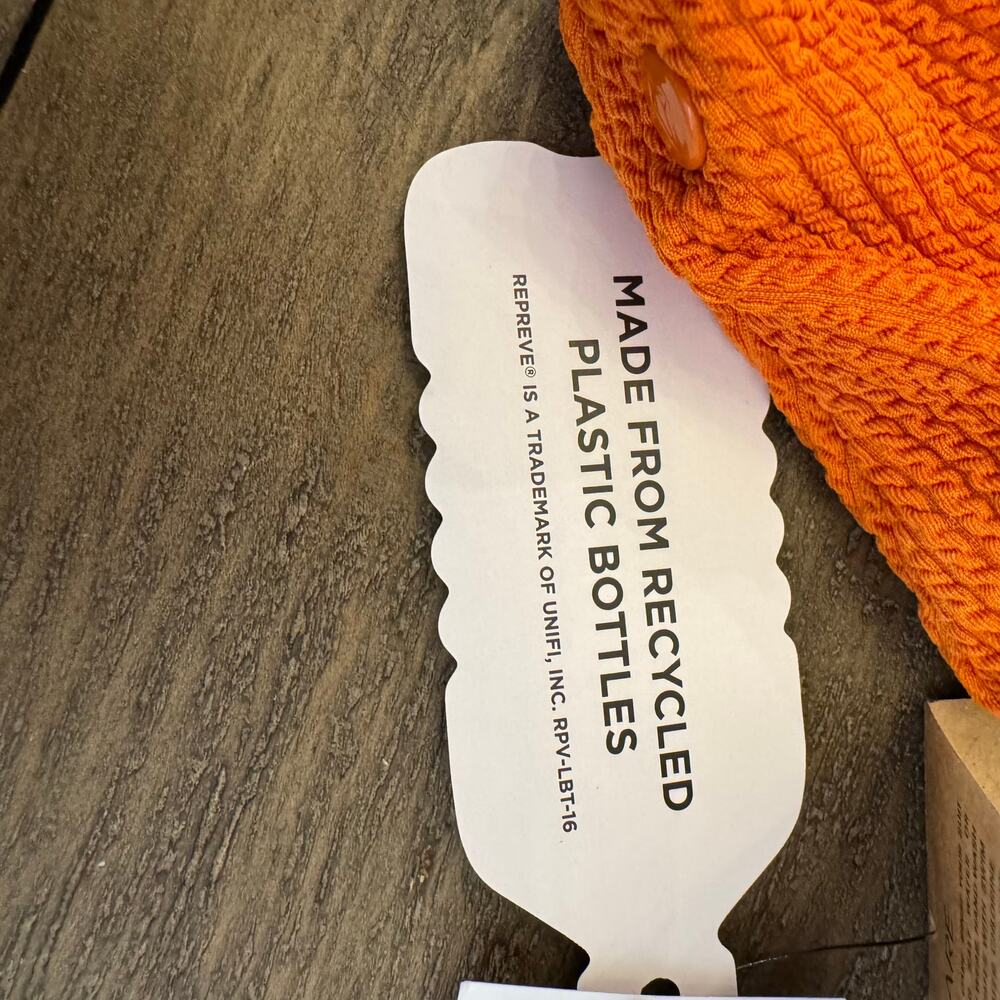 Volcom Junior's Size Medium Nwt Rust Orange Scoop… - image 5